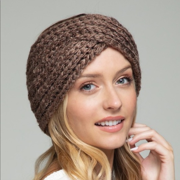 CHICBOMB Accessories - Chunky Cozy Knitted Headband - FAWN